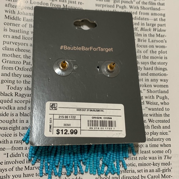 Blue BAUBLEBAR Earrings new - Picture 4 of 8
